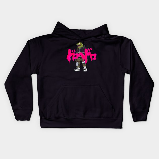 Shin dorohedoro Kids Hoodie by Laris Manis Art